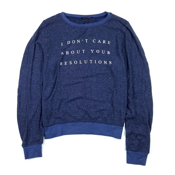 Wildfox Women's No Resolution 5AM Sweatshirt - Picture 4 of 4